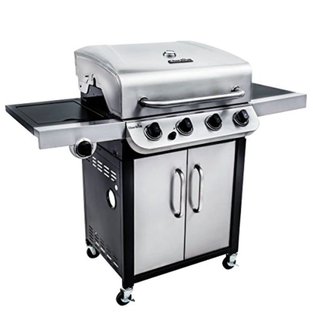 Char-Broil Advantage PRO S 3-3 Burner Gas Barbecue Grill with TRU-Infrared Technology and 900 °C Sear Burner Stainless Steel