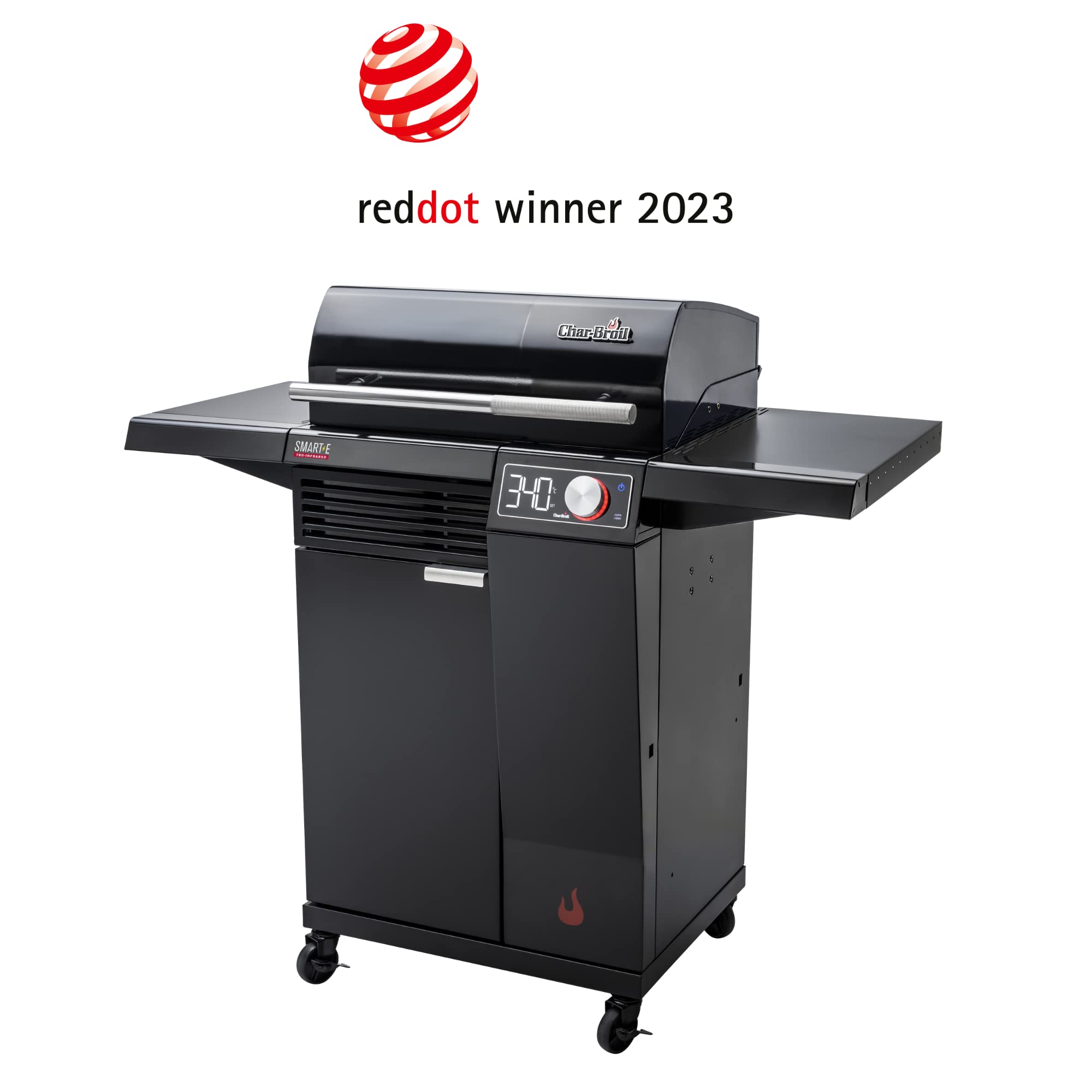 Char-Broil Evolve Electric E-Power Grill, 90°C-370°C, APP Control, Cleaning Function