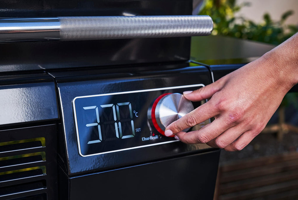 Char-Broil Evolve Electric E-Power Grill, 90°C-370°C, APP Control, Cleaning Function