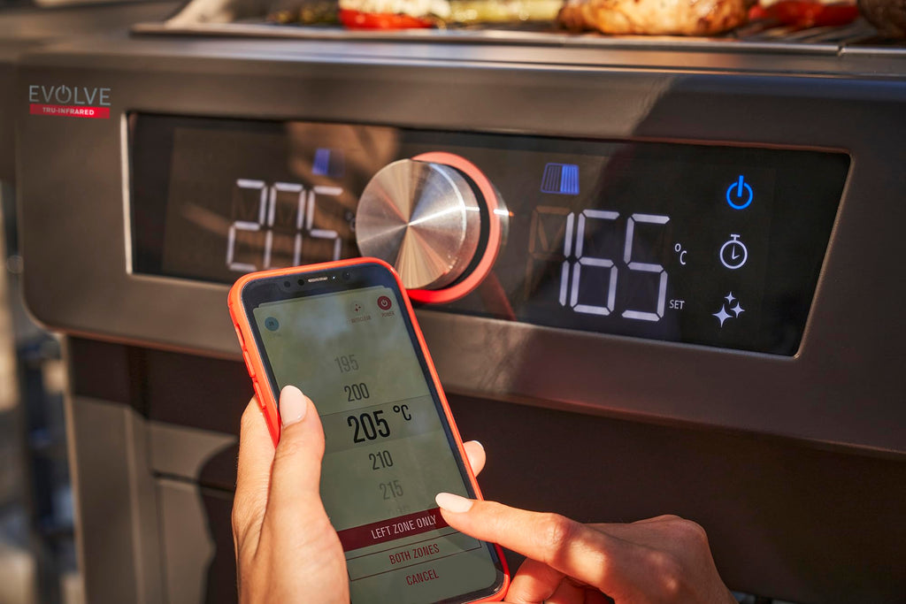 Char-Broil Evolve Electric E-Power Grill, 90°C-370°C, APP Control, Cleaning Function