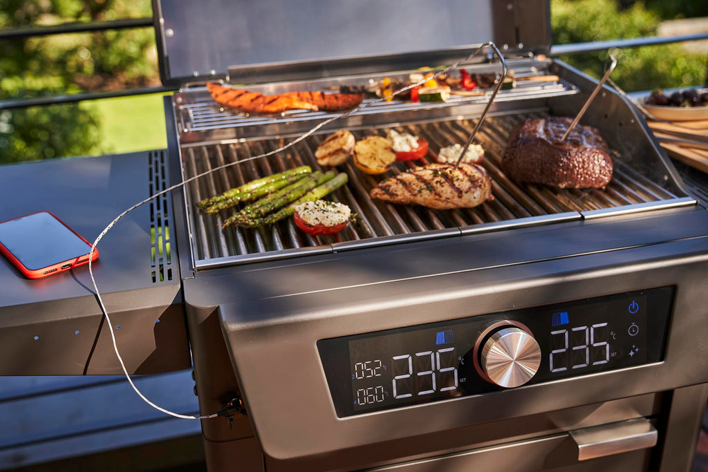 Char-Broil Evolve Electric E-Power Grill, 90°C-370°C, APP Control, Cleaning Function