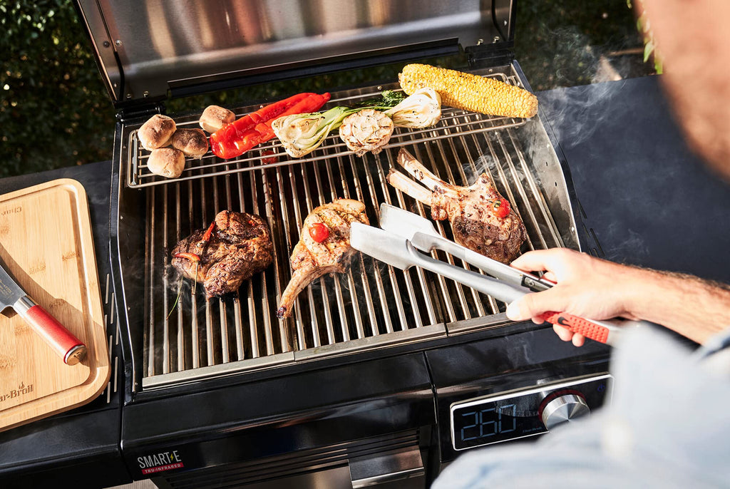 Char-Broil Evolve Electric E-Power Grill, 90°C-370°C, APP Control, Cleaning Function